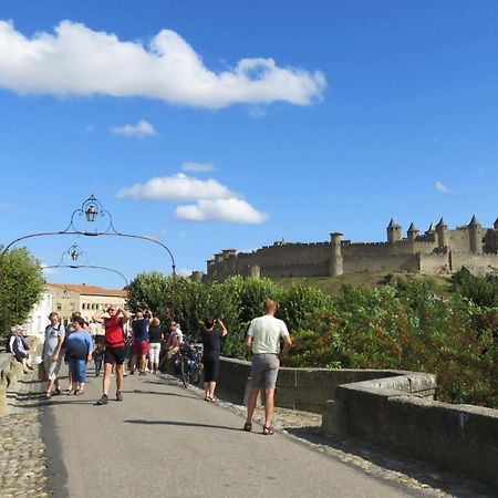 Tout Confort ! Calme, Climatisation, Vue Degagee, Ville ,Parking Gratuit, Ascenseur, Wifi Carcassonne Dış mekan fotoğraf