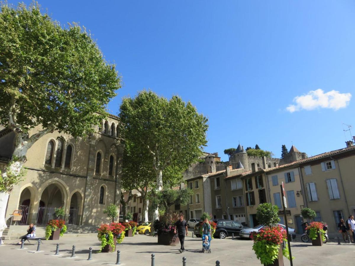 Tout Confort ! Calme, Climatisation, Vue Degagee, Ville ,Parking Gratuit, Ascenseur, Wifi Carcassonne Dış mekan fotoğraf