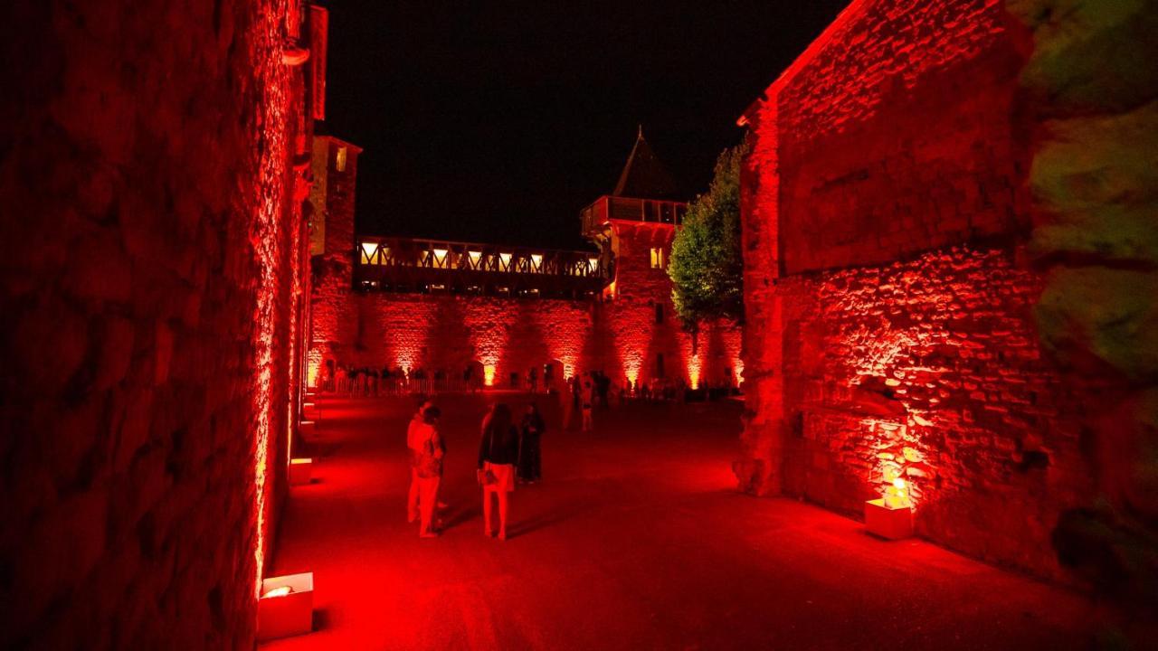 Tout Confort ! Calme, Climatisation, Vue Degagee, Ville ,Parking Gratuit, Ascenseur, Wifi Carcassonne Dış mekan fotoğraf