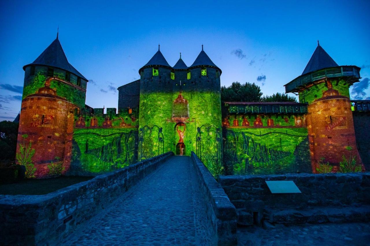 Tout Confort ! Calme, Climatisation, Vue Degagee, Ville ,Parking Gratuit, Ascenseur, Wifi Carcassonne Dış mekan fotoğraf