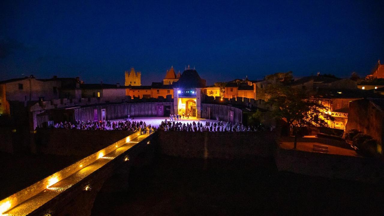 Tout Confort ! Calme, Climatisation, Vue Degagee, Ville ,Parking Gratuit, Ascenseur, Wifi Carcassonne Dış mekan fotoğraf